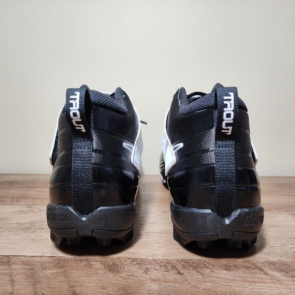 Nike Force Trout 7 Keystone Black White Baseball Cleats CT0831-005 Men's Size 13 - Picture 5 of 11